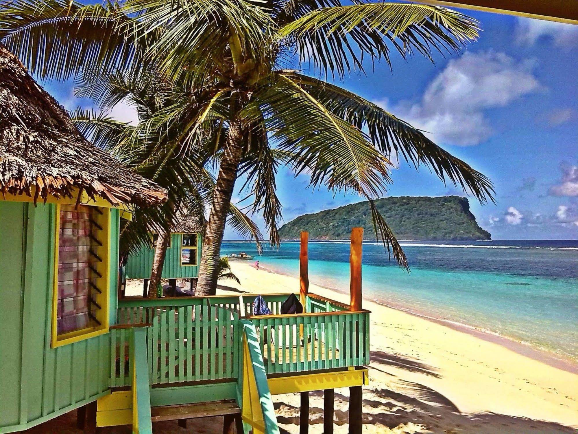 Taufua Beach Fales Lalomanu Exterior foto