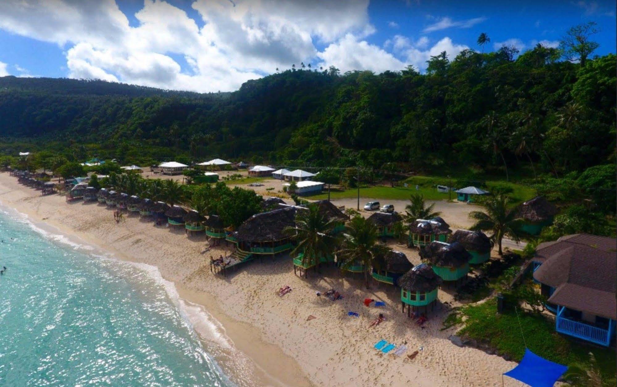 Taufua Beach Fales Lalomanu Exterior foto