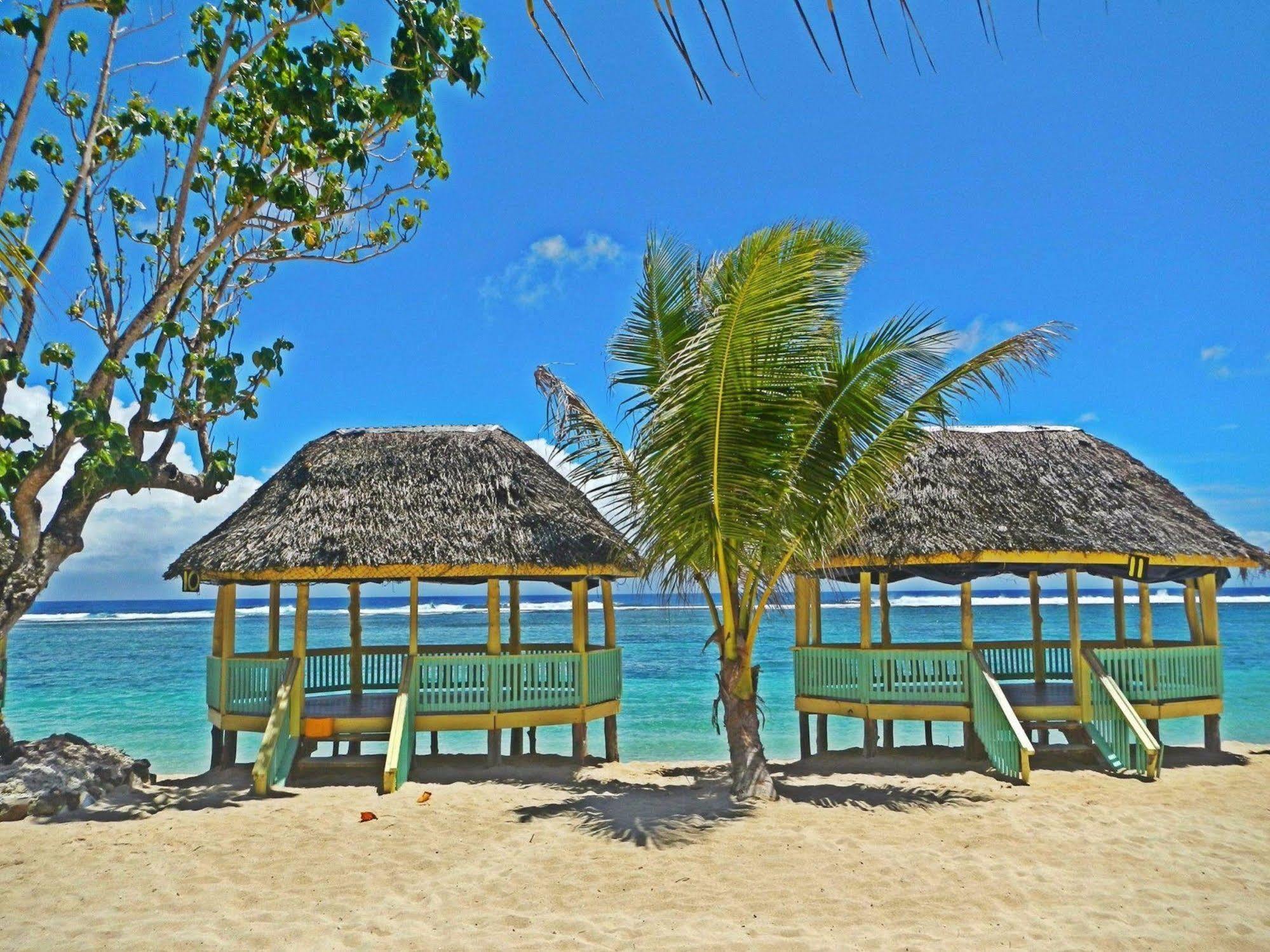 Taufua Beach Fales Lalomanu Exterior foto